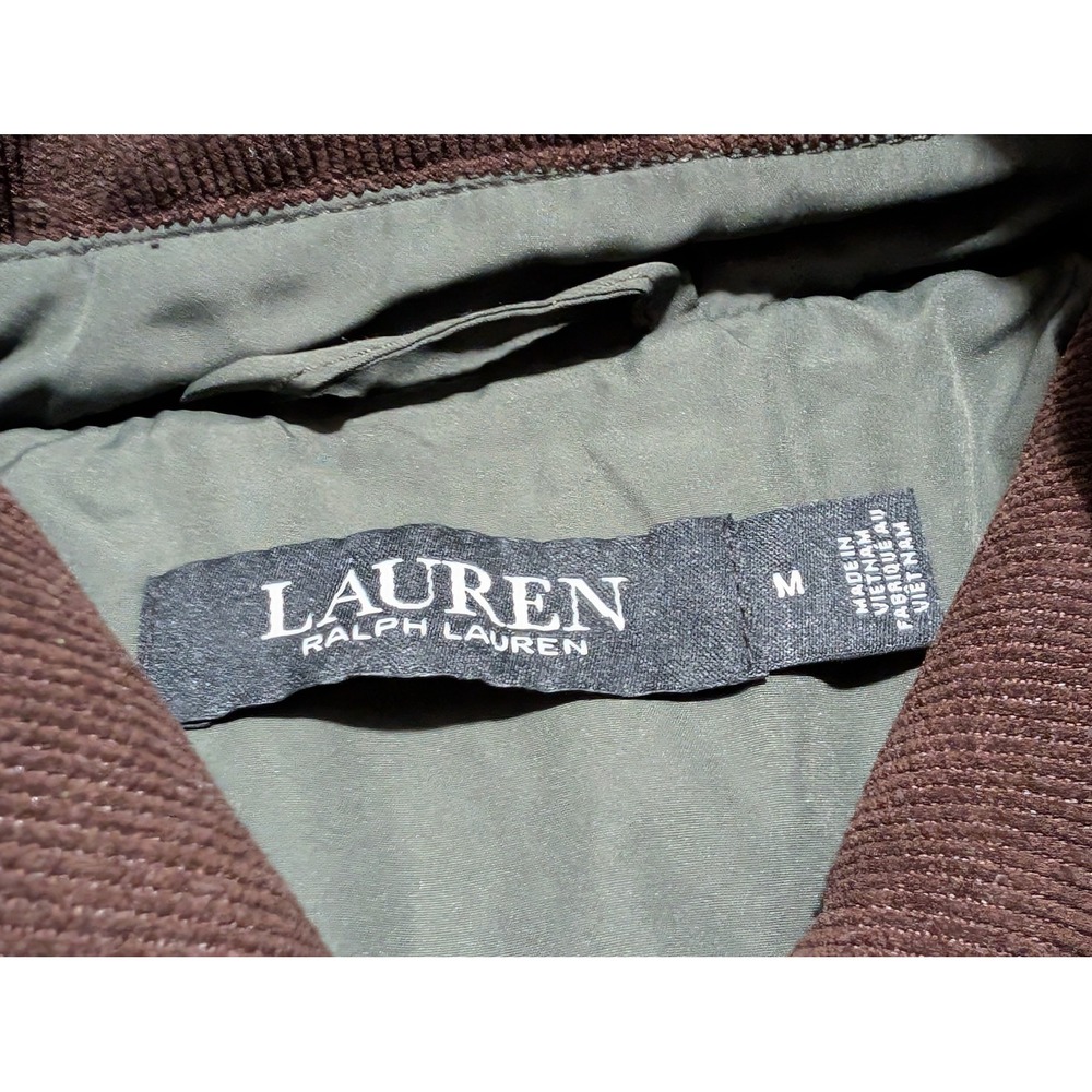 Lauren Ralph Lauren Quilted Jacket Womens M Green Litchfield Loden Barn Coat RL - Picture 4 of 12